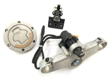 BMW R 1100 S R11S [2005] - Lock set with top triple clamp 40mm ignition lock tank lock - 0