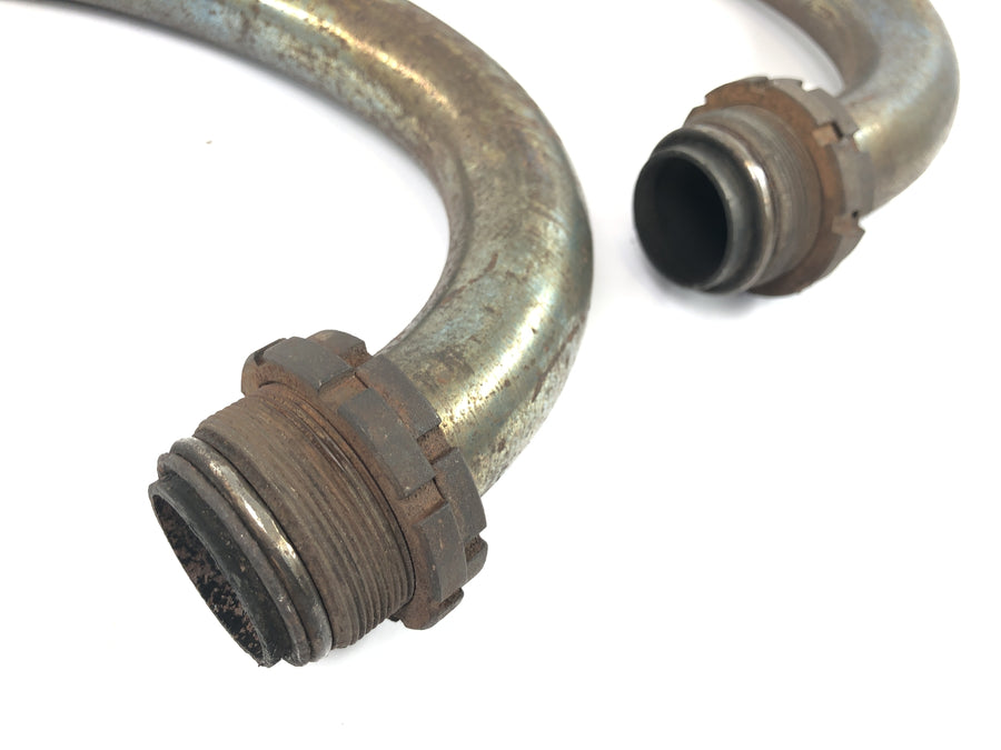 Moto Guzzi V7 Special [1971] - Exhaust manifold manifold pipe outlet pipe exhaust pipe set