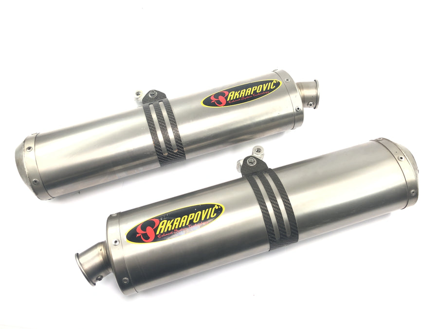 KTM 950 Adventure LC8 [2004] - Schalldämpfer Akrapovic Auspuff Endschalldämpfer Paar