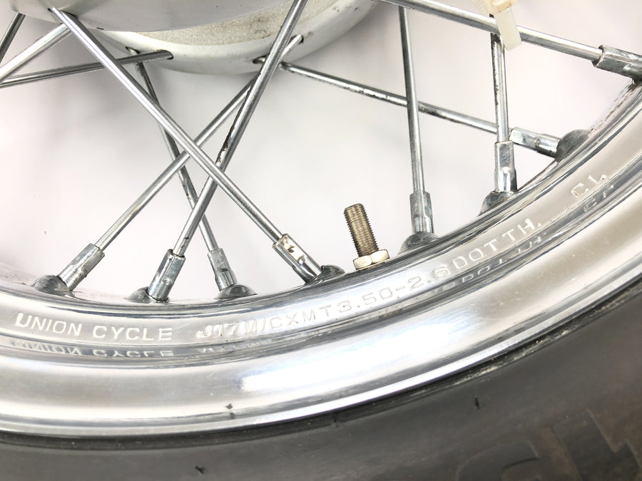 Triumph Bonneville T100 986MF [2012] - Rear wheel rim wheel 3.50 x 17" spoke wheel