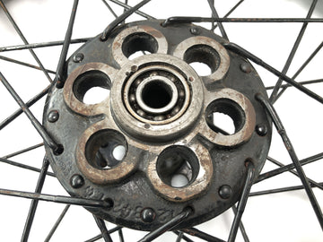 DKW NZ 250 [1938] - Rear wheel with spokes and hub - 0