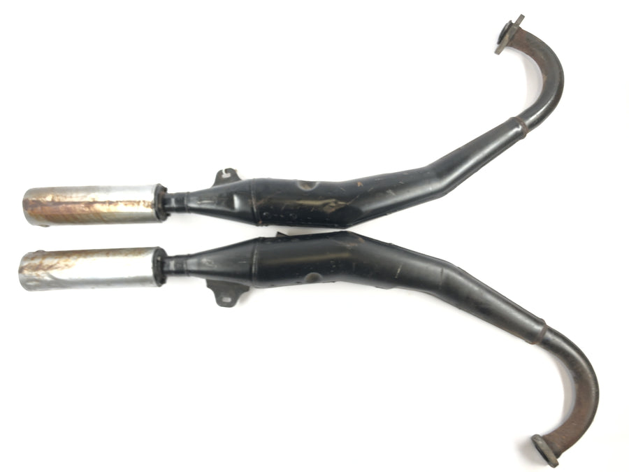 Yamaha Rz 250 R 29l [approx. 250 YPVS] - exhaust silencer set couple
