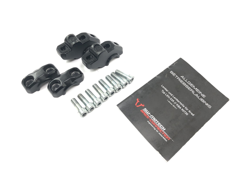 Triumph Tiger 955i 709EN [2003] - handlebar clamps handlebar brackets handlebar holder set 22 mm