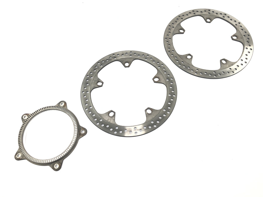 BMW R 1150 RS R22 [2003] - Brake disc set front brake disc 4.65 x 320mm with ABS sensor ring