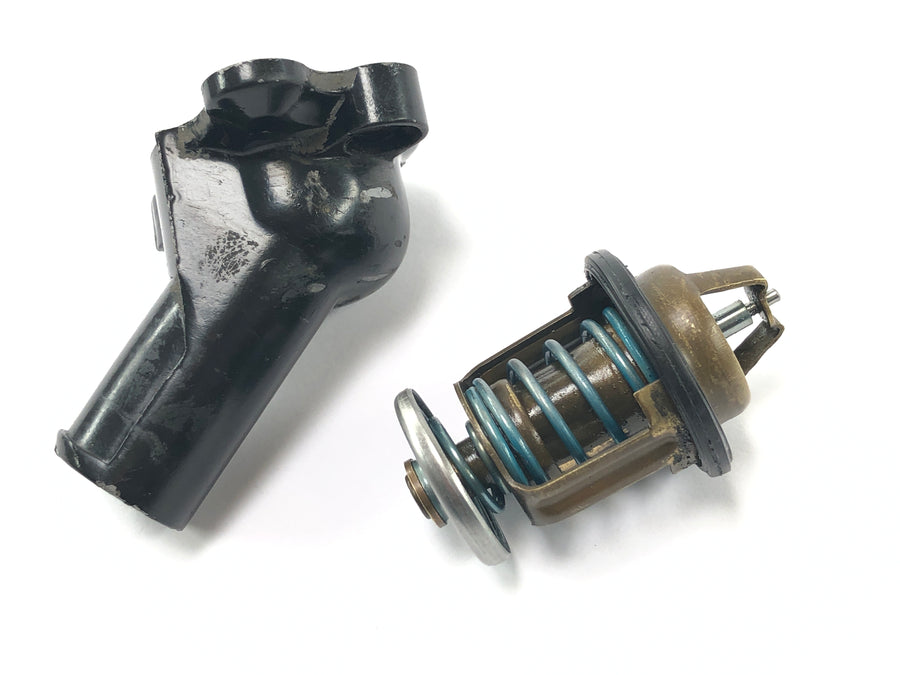 Cagiva Planet 125 [1998] - Cooling water thermostat with thermostat housing