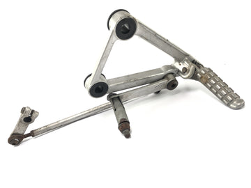Cagiva Mito 125 EVO 8P [2000] - Driver's footrest roast footrest bracket on the left with switching pedal - 0