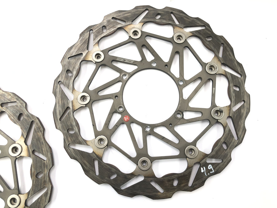 Honda CBR 1000 RR SC57 [2006] - brake disc set front brake disc Wave Disc