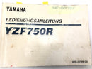 Yamaha YZF 750 R 4HN [1995] - Operating instructions manual operating instructions-3