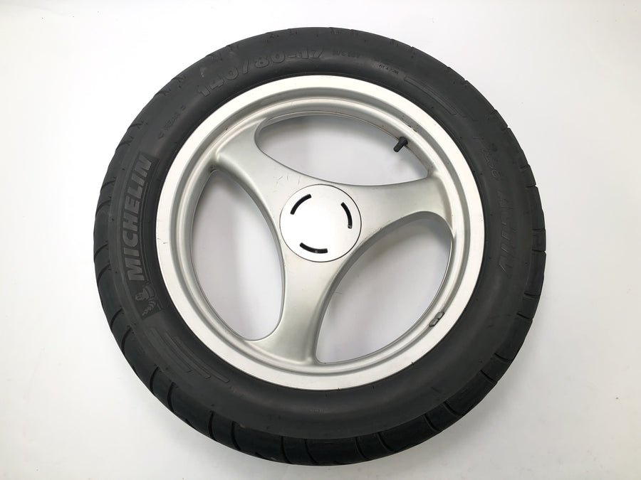 BMW K 1100 LT 100 [1994] - rear wheel Rad rim tire wheel aluminum rim 3.00x17
