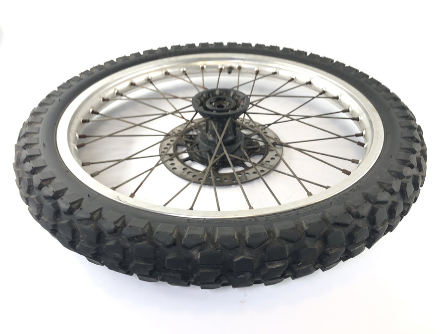 Honda XL 600 R PD03 [1985] - Front wheel with brake disc wheel rim front