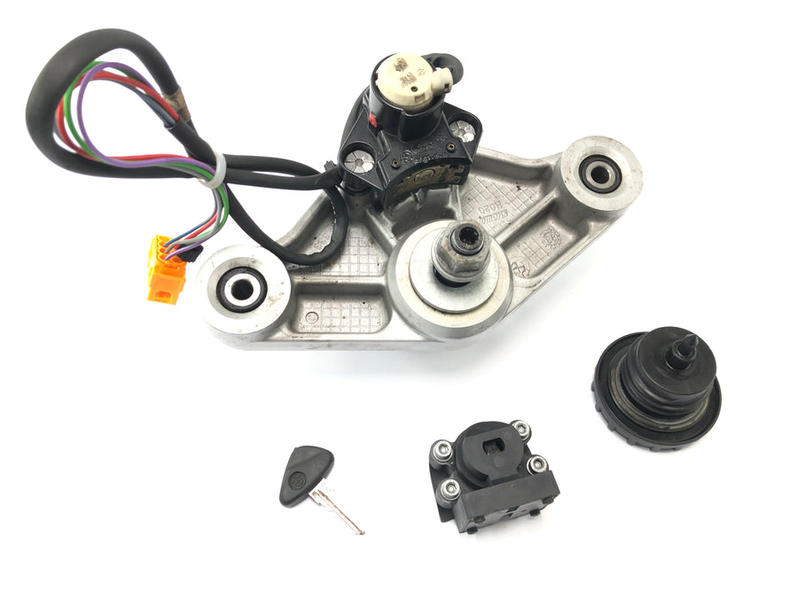 BMW K 1200 LT K2LT [1999] - Lock set fork bridge ignition lock steering lock tank lock