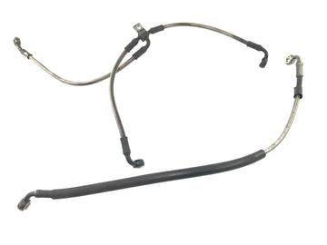 BMW K 1200 S K12S [2005] - brake line brake hose steel braided front set - 0
