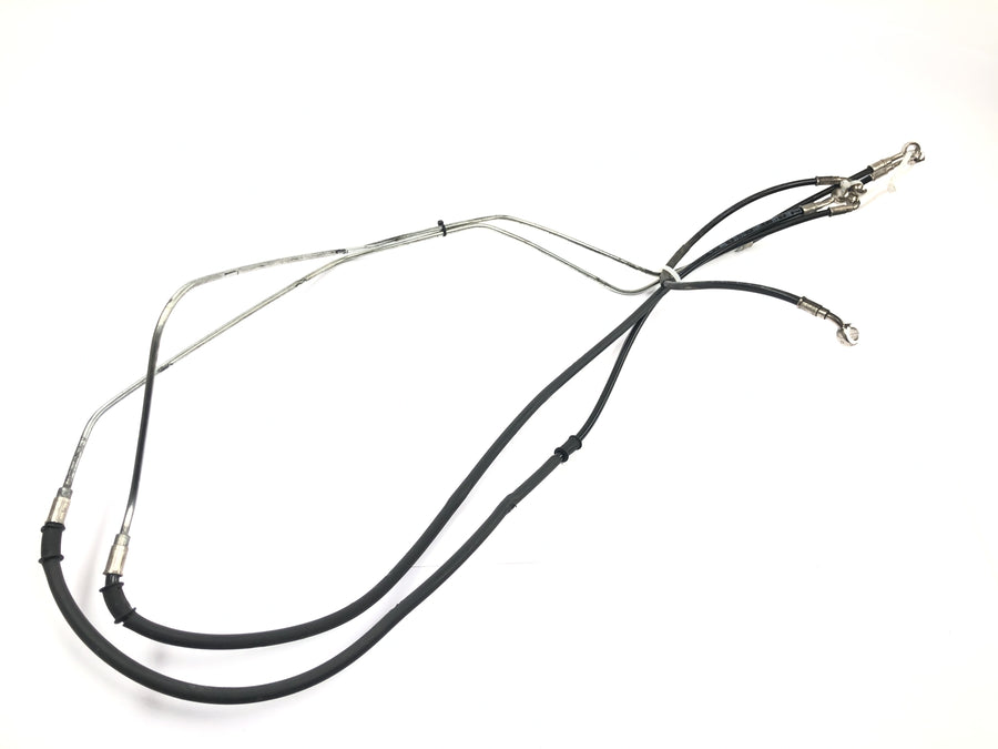 Ducati Multistrada 1200 S Touring [2009] - Steel braided brake line at the front