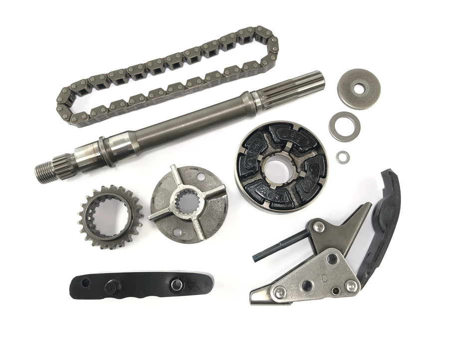 Kawasaki ZRX 1200 S ZRT20A [2002] - Primary shaft primary drive set with chain tensioner