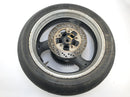 Suzuki GSX R 1100 GV73B [1990] - rear wheel wheel rim at the back with brake disc and chain wheel-2