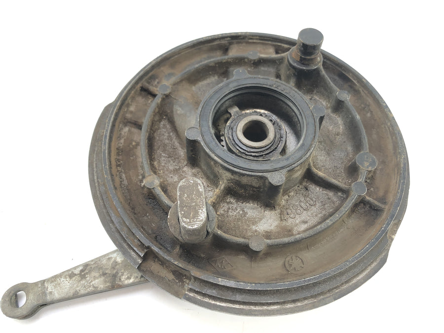 Yamaha XT 500 1U6 [1981] - Front brake drum without brake shoes