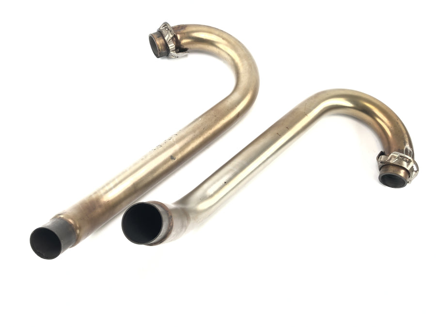 Moto Guzzi Stelvio 1200 4V [2009] - exhaust pipe manifold pipe stainless steel left and right