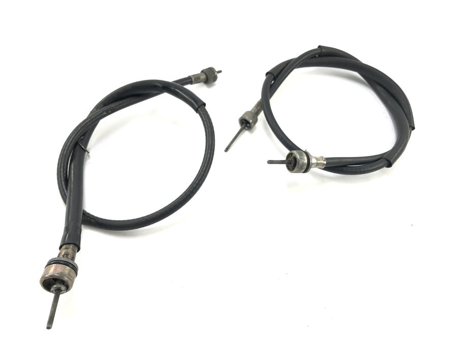 Yamaha XT 500 1U6 [1981] - Speedometer cable and tachometer cable set