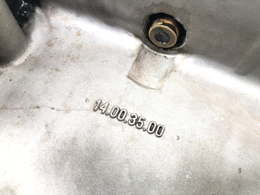 Moto Guzzi California III VY Integrale [1990] - Oil pan engine housing engine cover oil filter housing