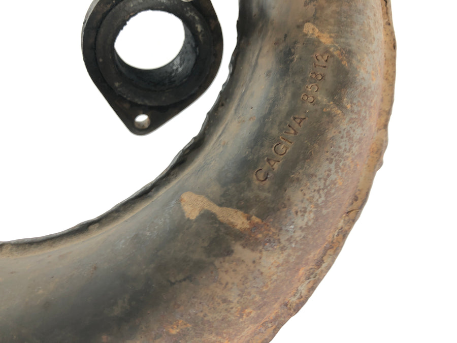 Cagiva Planet 125 [1998] - exhaust system rear silencer manifold muffler complete