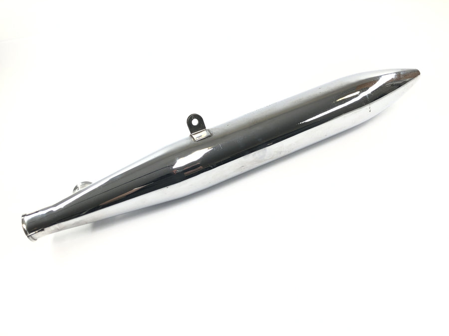 Moto Guzzi V7 Special [1971] - exhaust rear silencer left silencer chrome-plated