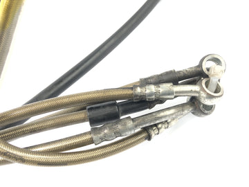 SWM SM 125 R [2018] - Brake line set at the front and rear hydraulic hose Steel flex line - 0