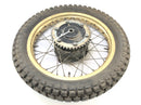 Yamaha XT 500 1U6 [1981] - Wheel set front wheel rear wheel gold-5