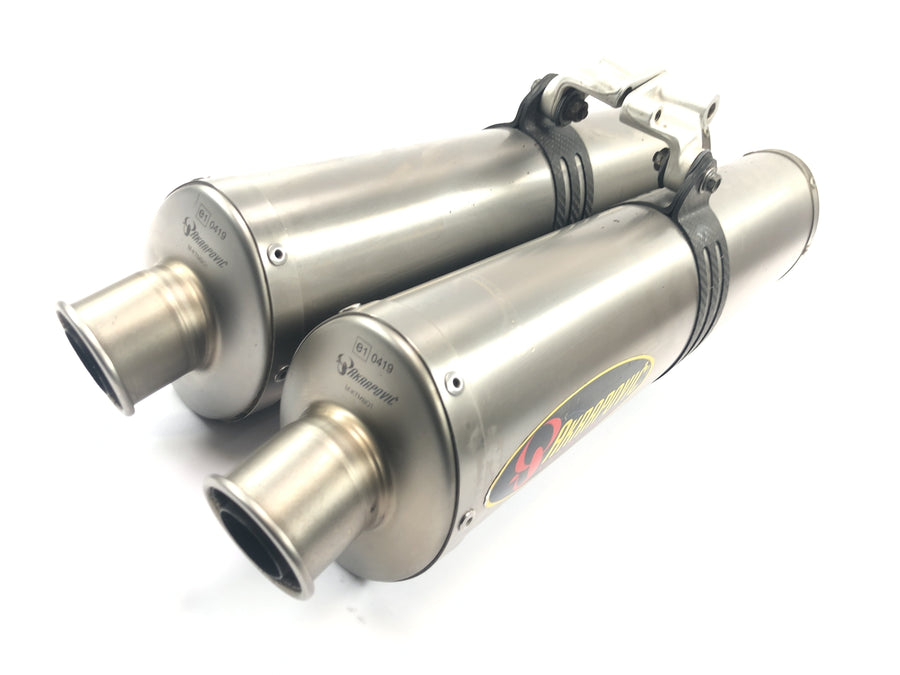 KTM 950 Adventure LC8 [2004] - Schalldämpfer Akrapovic Auspuff Endschalldämpfer Paar