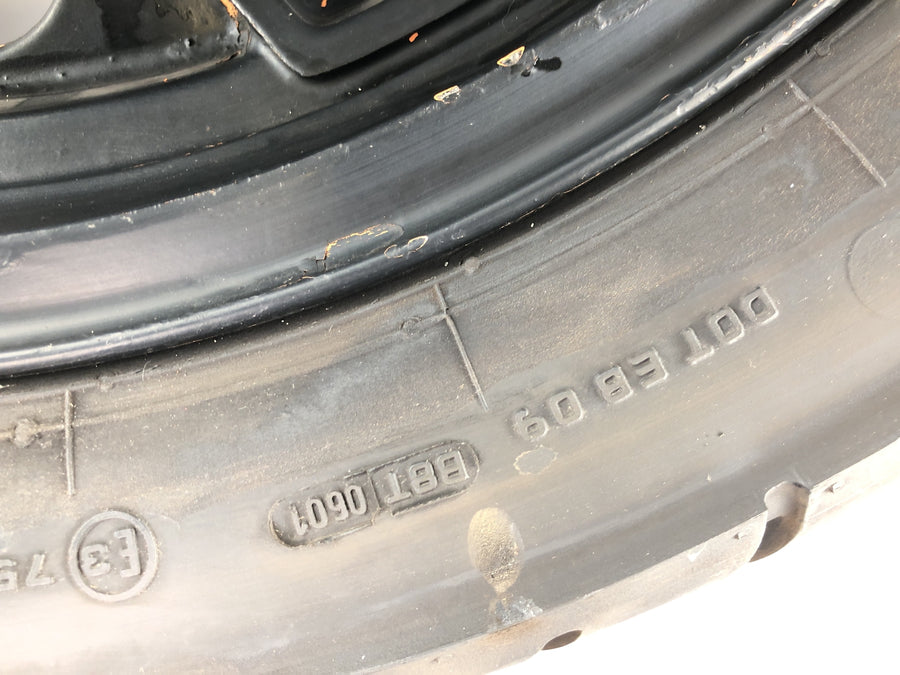 Kawasaki GPZ 1000 RX ZXT00A [1986] - rear wheel rear wheel rim wheel 3.50 x 16"