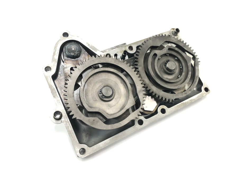 Moto Guzzi V11 Sport [1999] - Gearbox cover shift mechanism shift shaft
