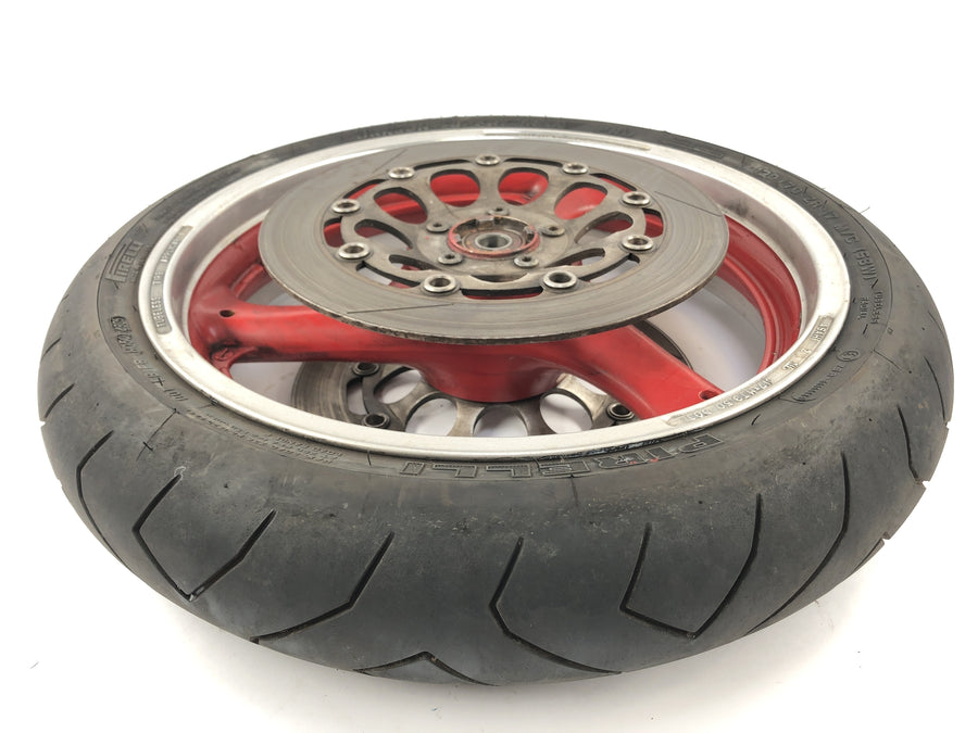 Suzuki GSX R 1100 GV73B [1990] - front wheel wheel rim at the front with brake discs