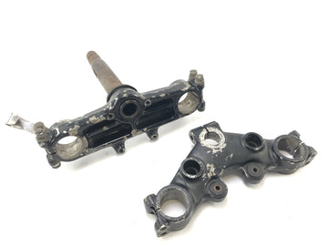 Yamaha XT 500 1U6 [1981] - Top and bottom triple clamp 36mm set - 0