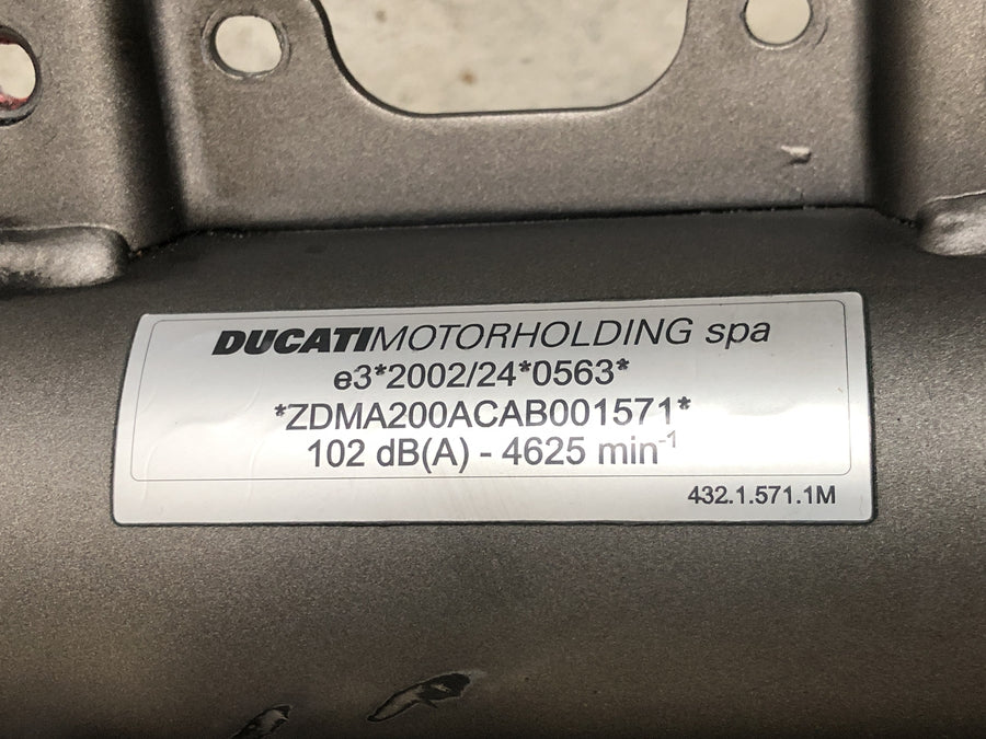 Ducati Multistrada 1200 S Touring [2009] - Frame main frame with papers
