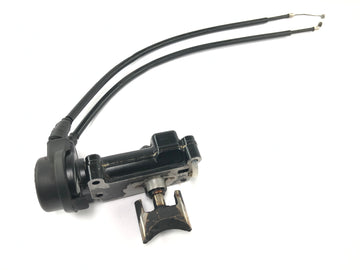 Cagiva Planet 125 [1998] - exhaust control with Bowden cables exhaust slide