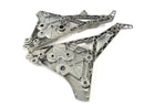 Yamaha FJ 1100 47E [1985] - Rast holder protective plate left right aluminum-2