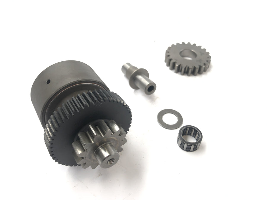 Honda XBR 500 PC15 [1989] - starter gear Starter transmission pinion axes