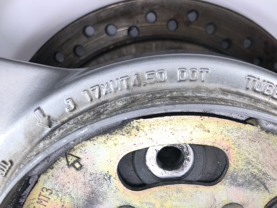Honda ST 1100 SC26 Pan European [1990] - Rear wheel rim wheel 4.50 x 17"