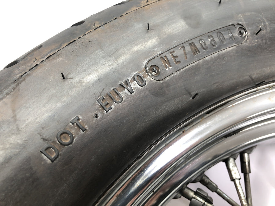 Kawasaki VN 800 VN800A [1996] - rear wheel complete wheel rim spoke wheel tire 16 x 3.00"