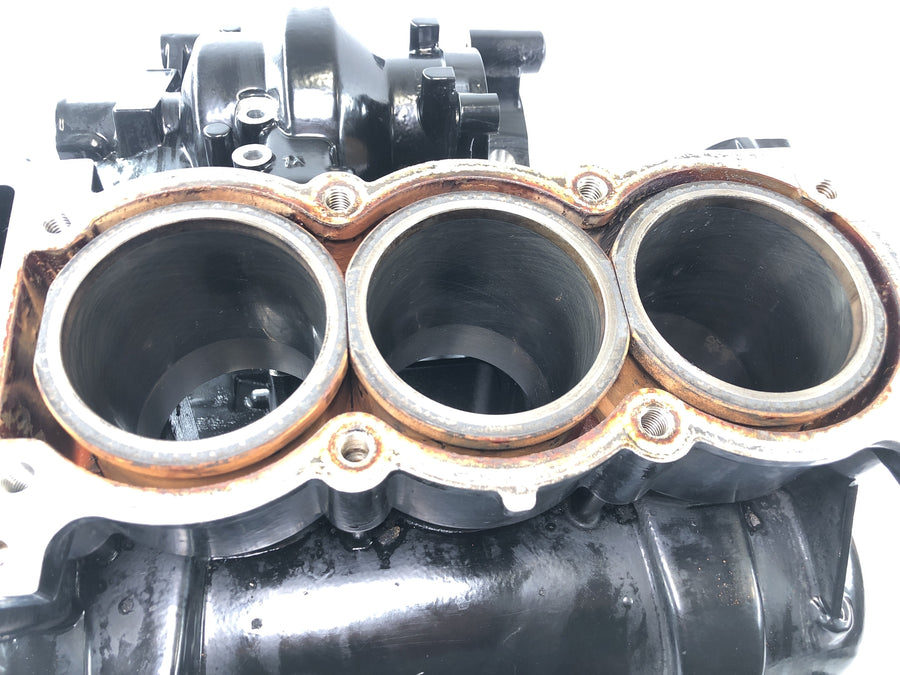Triumph Speed ​​Triple T509 [1998] - Engine block cylinder block with liners and pistons