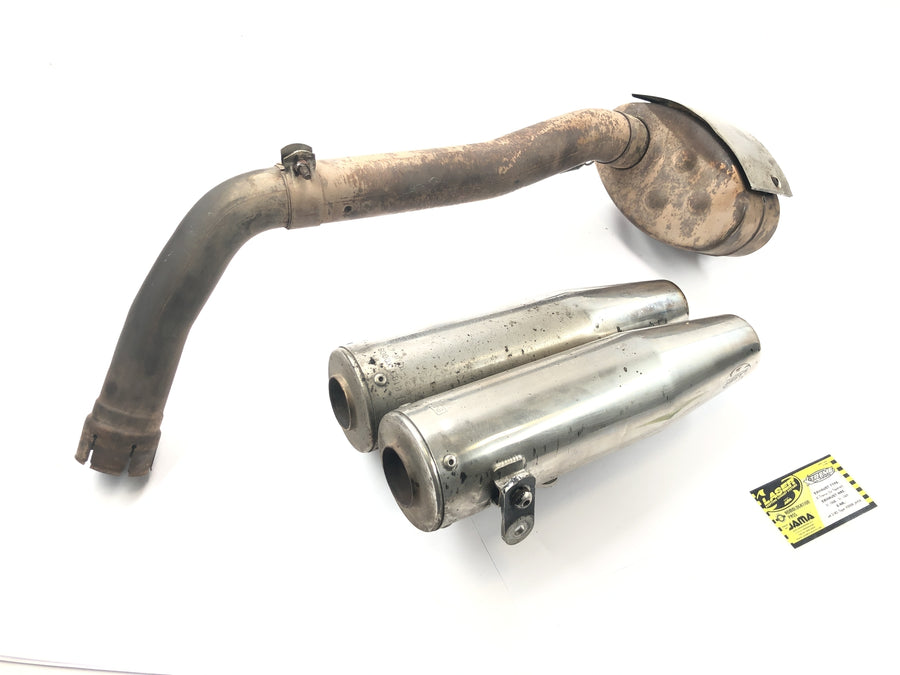 Honda CBR 1000 RR SC57 [2006] - Exhaust system rear silencer double silencer