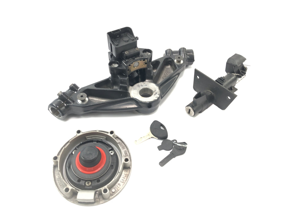 BMW K 1200 S K12S [2004] - Lock set for upper fork bridge with ignition lock, tank lock