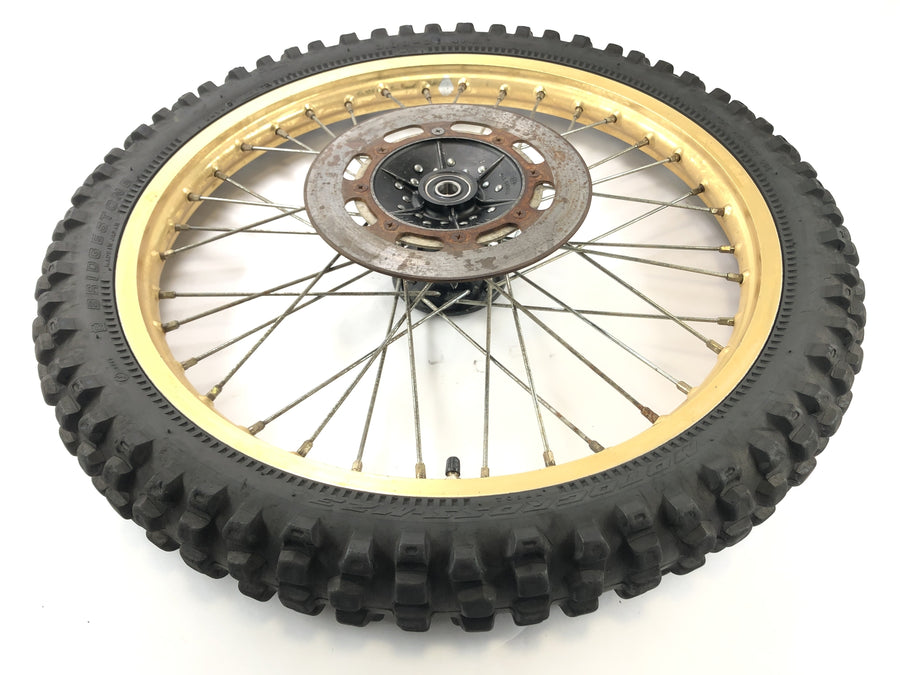 Kawasaki KX 250 [1982] - front wheel rim spoke wheel 1.60 x 21 "