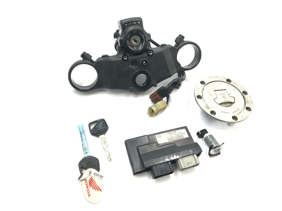 Honda CBR 1000 RR SC57 [2006] - Lock set ignition lock tank cap steering lock key CDI