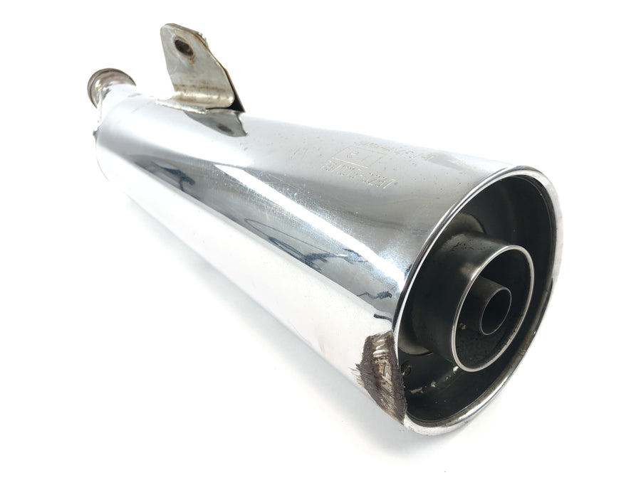 Yamaha XJR 1200 4PU [1996] - Exhaust silencer muffler muffler chrome left