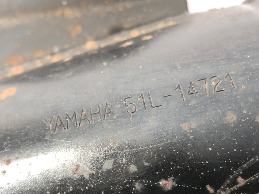 Yamaha Rz 250 R 29l [approx. 250 YPVS] - exhaust silencer set couple