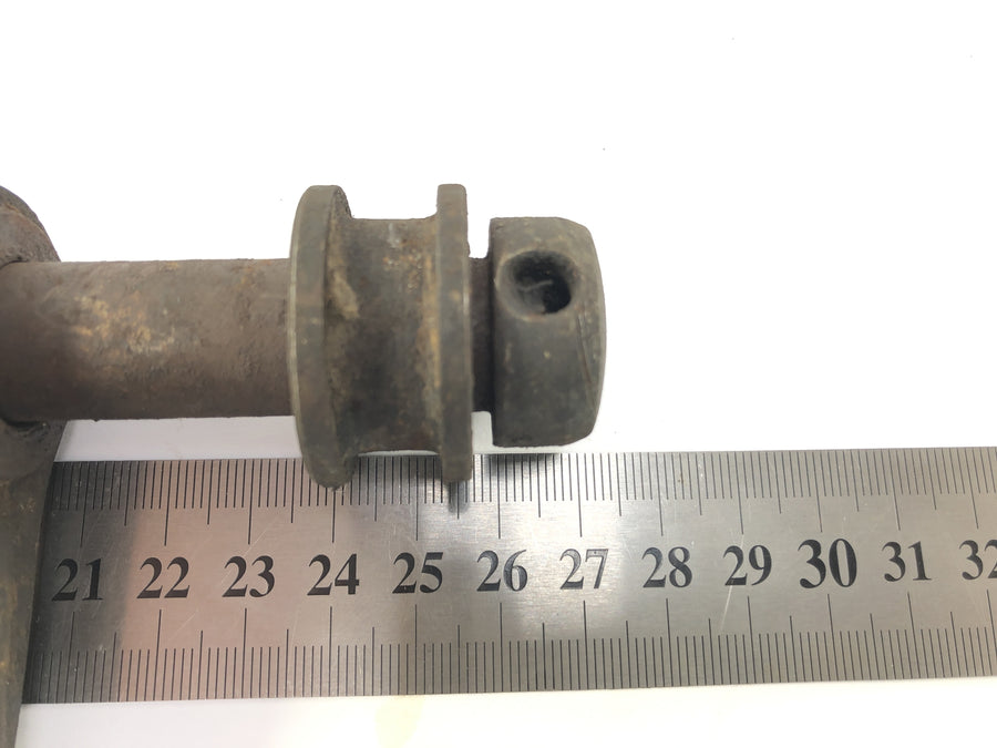Yamaha XT 500 1U6 [1981] - Rear axle with chain tensioner
