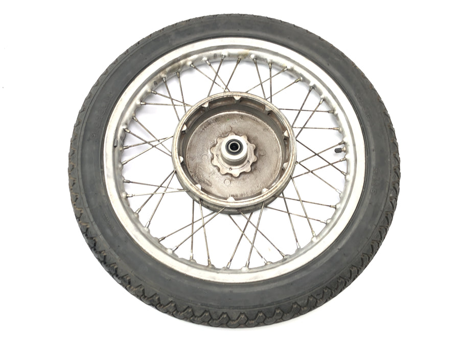BMW R75/5 [1973] - front wheel wheel rim in front spoke wheel drum brake