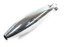 Moto Guzzi V7 Special [1971] - exhaust rear silencer left silencer chrome-plated-3
