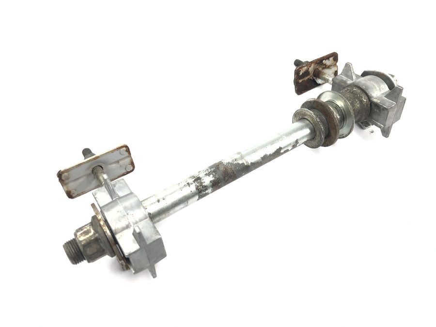 Yamaha WR 125 X DE07 [2010] - Rear wheel axle wheel axle chain tensioner