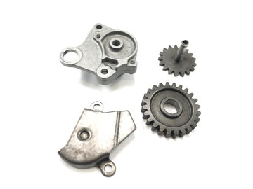 Honda FT 500 PC07 [1983] - Oil pump set, oil pump, oil pump wheel, pinion, pump cover